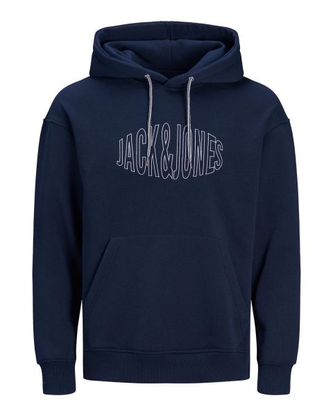 Jack & Jones Original World Hooded Sweatshirts Navy Blazer | Jean Scene