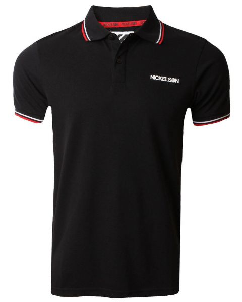 Nickelson Men's Old Street Polo Shirt Anthracite