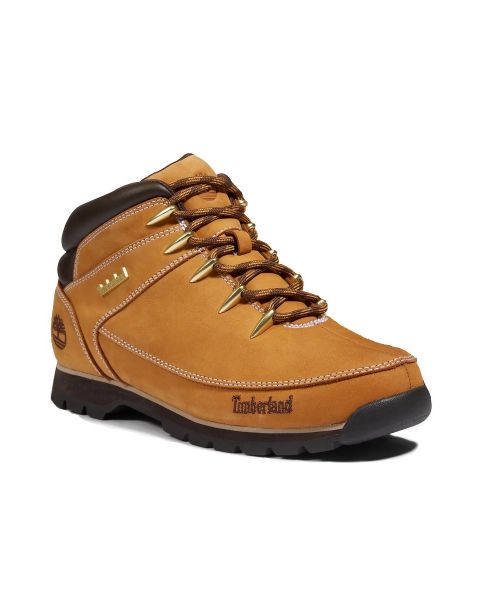 Timberland Men's Euro Sprint Hiker Lace Up Leather Boots Wheat | Jean Scene