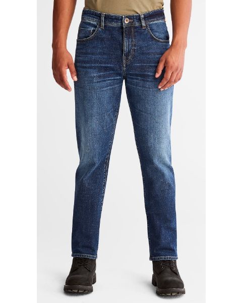 Timberland Squam Slim Denim Jeans Mid Indigo