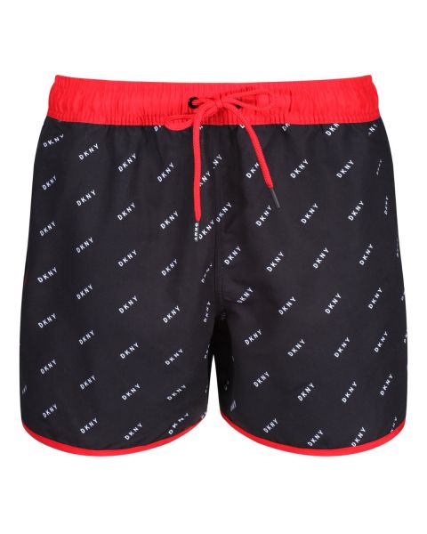 DKNY Azores Swim Shorts Black/Spotlight Red