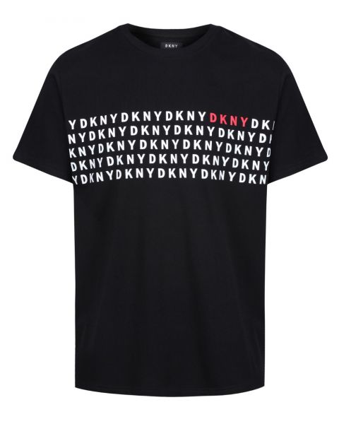 DKNY ACERS Crew Neck T-Shirt Black
