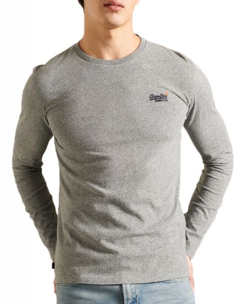 Superdry Orange Label Men's T-Shirt Grey Marl | Jean Scene