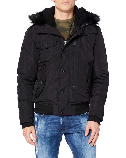 Superdry Chinook Rescue Bomber Jacket Black