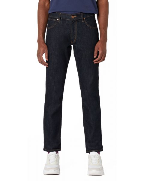 Wrangler Greensboro Stretch Denim Jeans Dark Rinse | Jean Scene