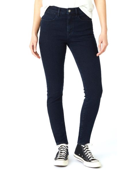 Wrangler Ladies High Rise Skinny Stretch Denim Jeans Before Dark | Jean Scene